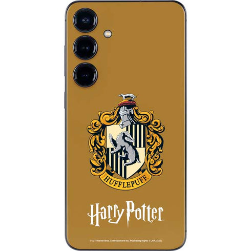 Wizarding World Harry Potter Hufflepuff House Crest Galaxy S25 Skin
